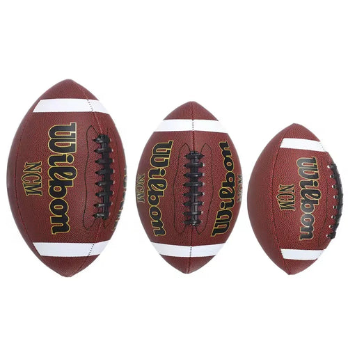 Composite Training Football — Official Size Grip-Ready Practice Ball