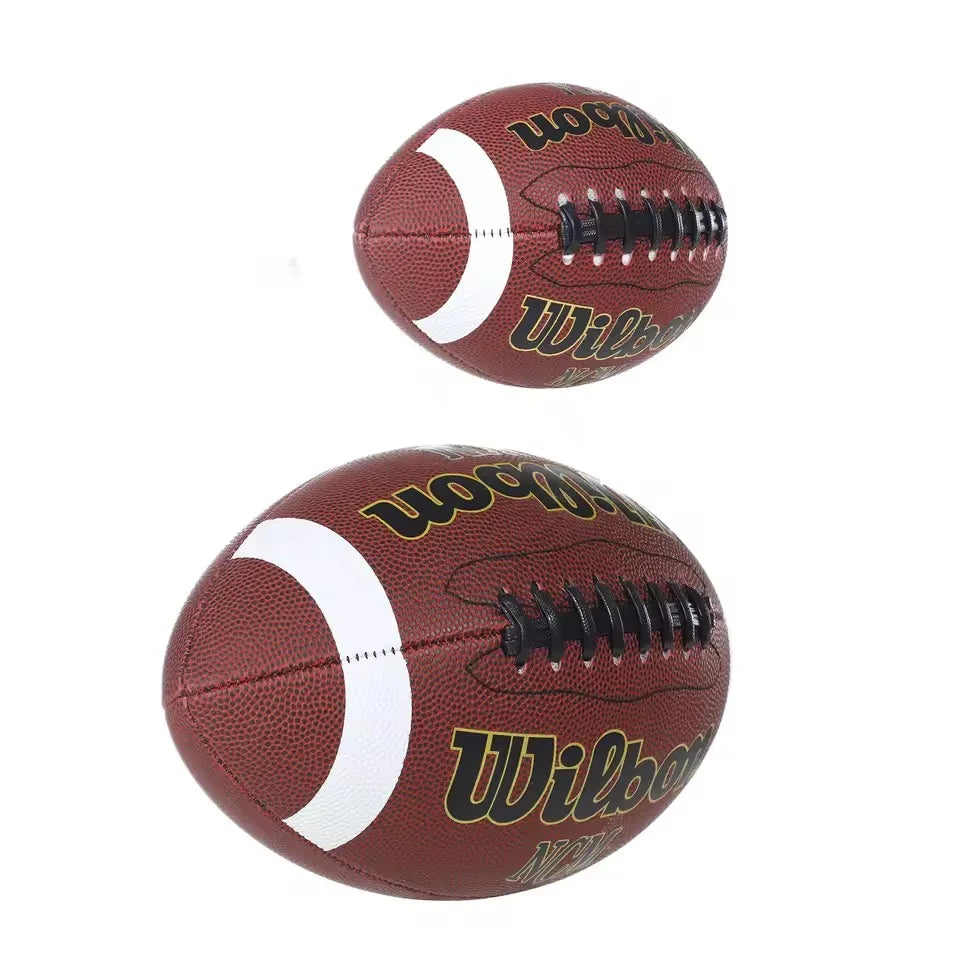 Composite Training Football — Official Size Grip-Ready Practice Ball
