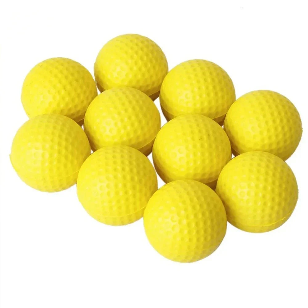 Soft Foam Practice Golf Balls — 12 Pack Indoor & Outdoor Training