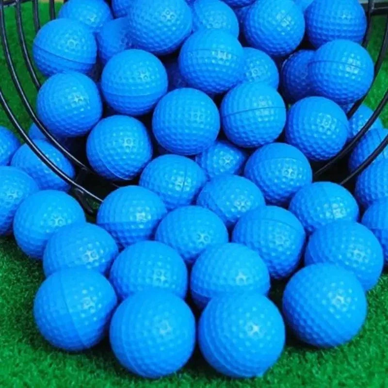 Soft Foam Practice Golf Balls — 12 Pack Indoor & Outdoor Training